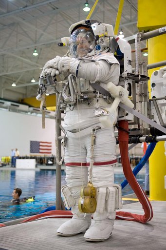 STS-125 crew training. Astronauts Grunsfeld and Feustel