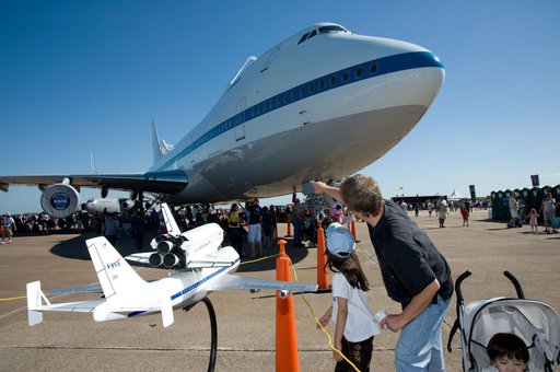 NASA participation in Wings Over Houston Airshow.