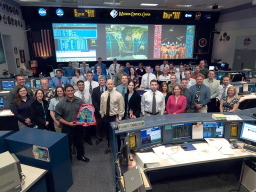 STS-119 Flight Control Team in WFCR - Orbit 3 - Flight Director Bryan Lunney