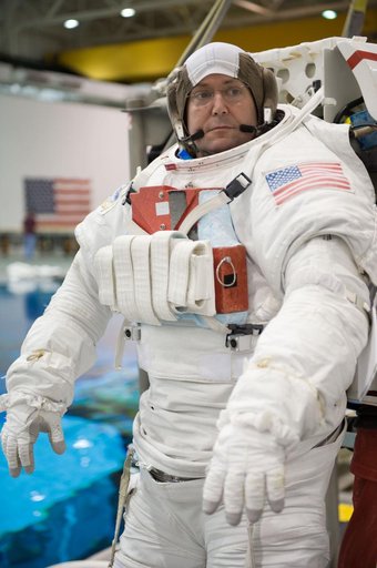 STS-129 crew members Mike Foreman, Randy Bresnik, Barry 'Butch' Wilmore and Robert Satcher