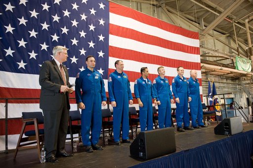 STS-119 Crew Return Ceremony to Ellington Field