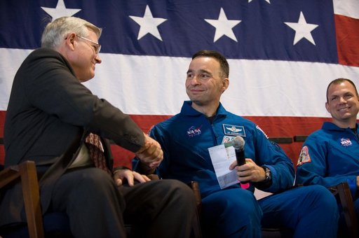 STS-119 Crew Return Ceremony to Ellington Field