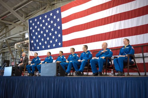 STS-119 Crew Return Ceremony to Ellington Field
