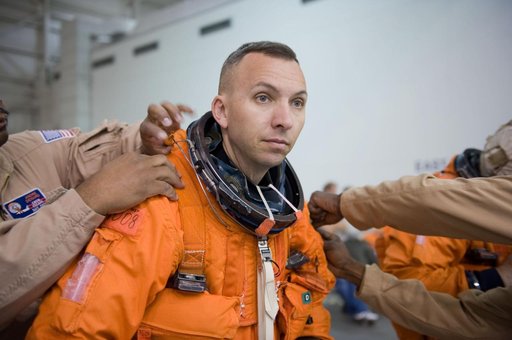 STS-129 Water Survival Training at the NBL