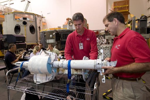 STS-125 EVA OPS 1G training