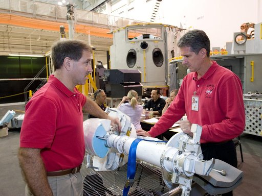 STS-125 EVA OPS 1G training