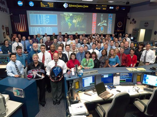 STS-125 Flight Control Team in WFCR - Orbit 1 - Flight Director Tony Ceccacci