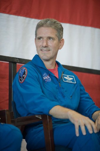 STS-125 Crew Return Ceremony and autograph session at Ellington Field.