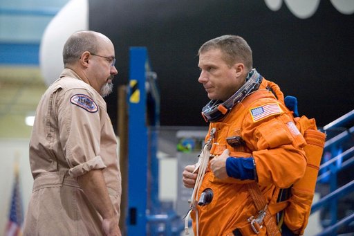 STS-130 crew bailout training