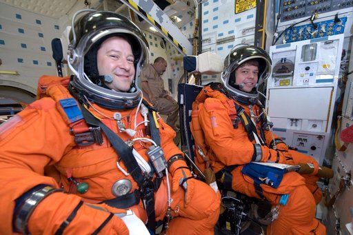 STS-130 crew bailout training