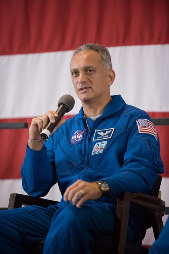 STS-128 Crew & ISS Crewmember Tim Kopra return ceremony at Ellington Field