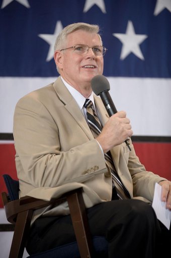 STS-128 Crew & ISS Crewmember Tim Kopra return ceremony at Ellington Field