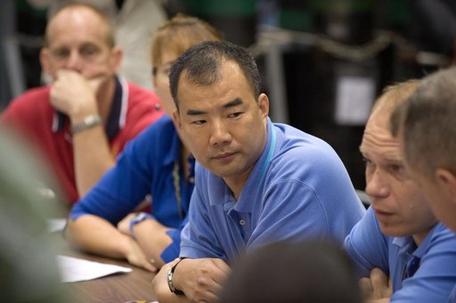 STS-131 & Expedition 22 crew during ISS/STS Emergency Scene Training