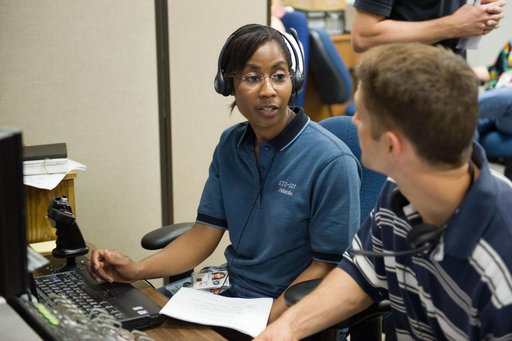 STS-131 crew during VR Lab MSS/EVAB SUPT3 Team 91016 training