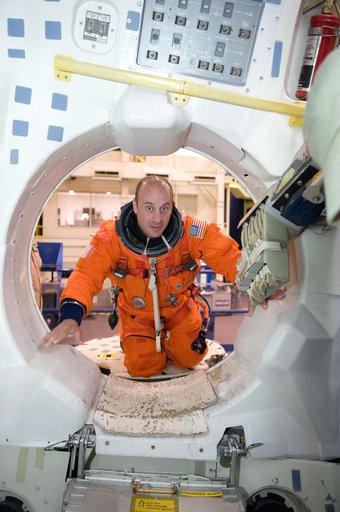 STS-132 Preflight Training: Payload egress training