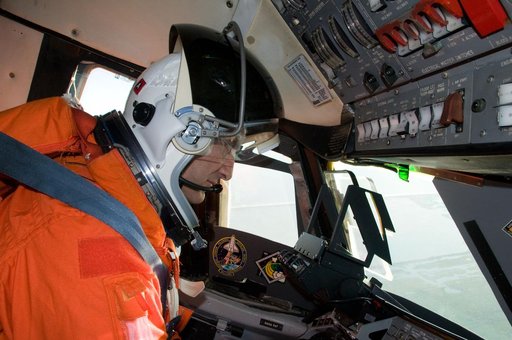 STS-129 Crew Training - Commander Charles Hobaugh during STA Training