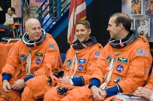 STS-131 Preflight Training, ASC/CAP/DES 91020 training in CCT-II.