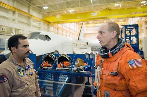 STS-131 Preflight Training, ASC/CAP/DES 91020 training in CCT-II.