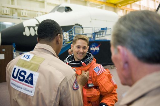 STS-131 Preflight Training, ASC/CAP/DES 91020 training in CCT-II.