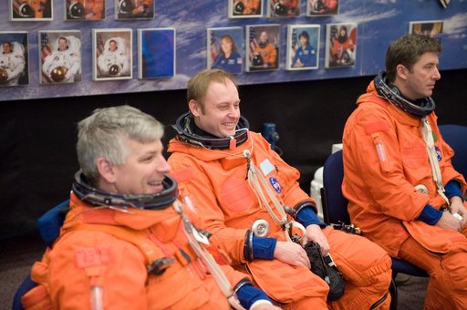 STS-134 bailout training
