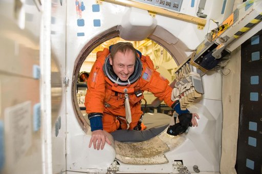 STS-134 bailout training