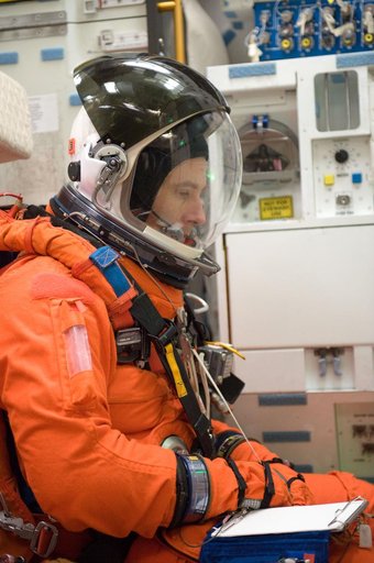 STS-134 bailout training