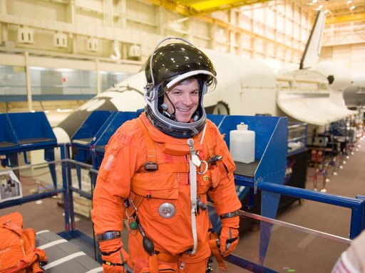 STS-134 bailout training