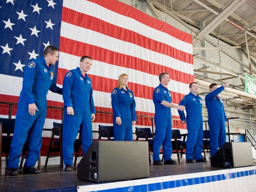 STS-130 Crew Return, Ellington Field