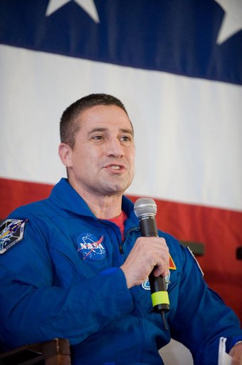 STS-130 Crew Return, Ellington Field
