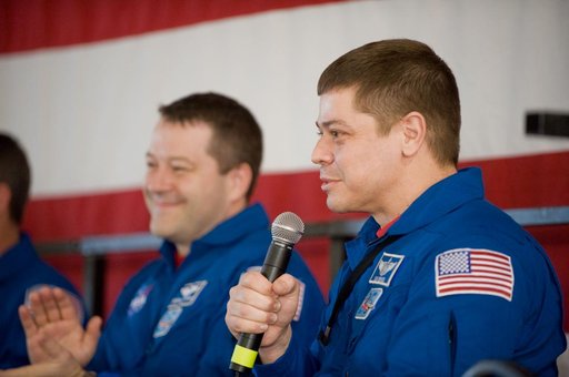 STS-130 Crew Return, Ellington Field
