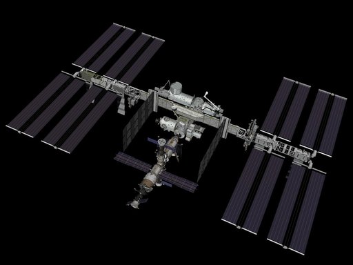 Series of 9 ISS images after the addition of Node 3-Cupola for media use