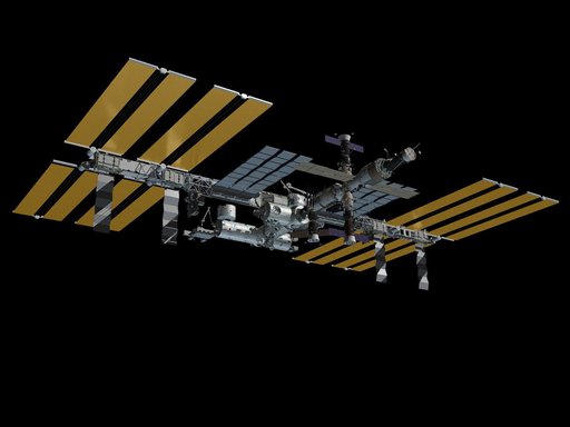 Series of 9 ISS images after the addition of Node 3-Cupola for media use
