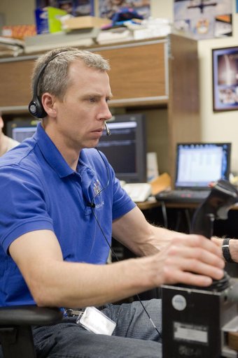 STS-134 crew and Expedition 24/25 crew member Shannon Walker