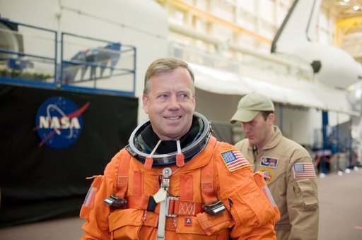 STS-133 crew during CCTII Bailout training