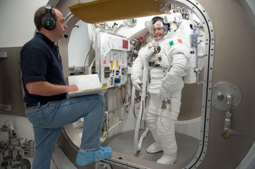 STB-ST-903 - INC 25 SSATA Crew Training  - Paolo Nespoli