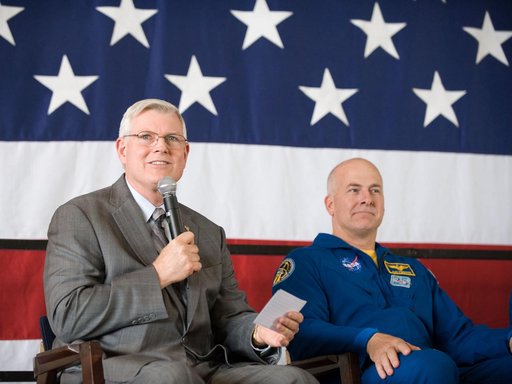 STS-131 Crew Return Ceremony at Ellington Field
