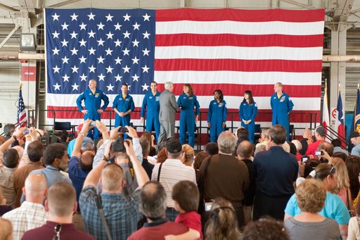 STS-131 Crew Return Ceremony at Ellington Field