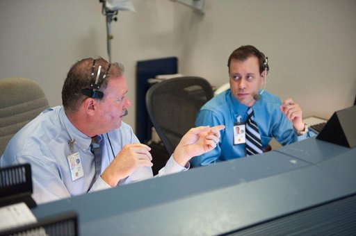 STS-132/ULF4 WFCR Flight Controllers on Console
