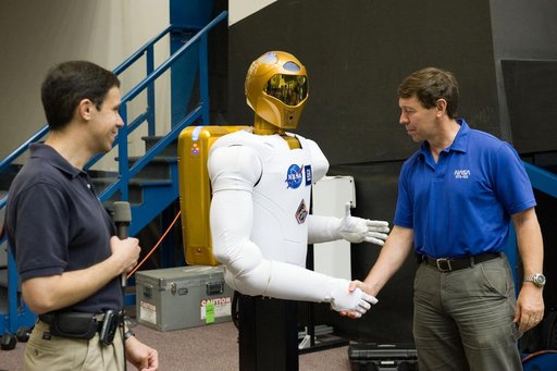 Robonaut R2 media day in building 9NW