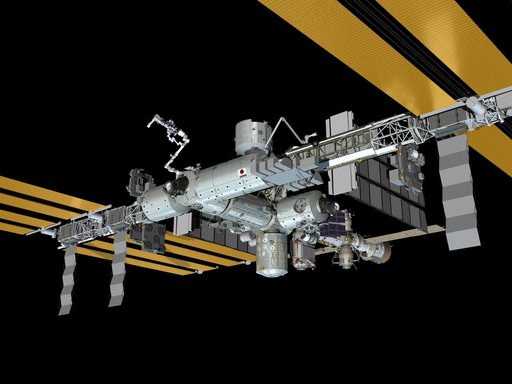 ISS Configurations of ISS depicting ULF5-Post STS-133