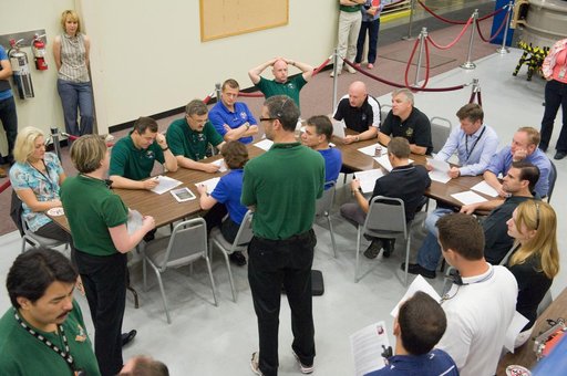 Documentation of Joint STS-134, Expedition 25 and 26 Emergency Ops Training