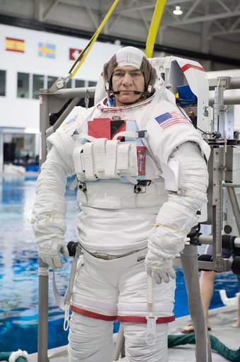 Expedition 26 crew members Cady Coleman and Paolo Nespoli
