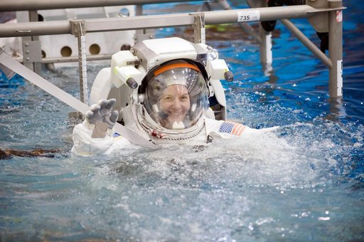 Expedition 26 crew members Cady Coleman and Paolo Nespoli