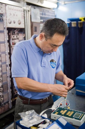 JAXA astronaut and Expedition 28 crew member Satoshi Furukawa