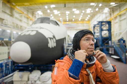 STS-133 crew during CCTII PRL IN/EG 91020 training