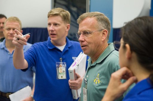 Documentation of STS-133 training during SSMTF IN/EG Timeline 91105