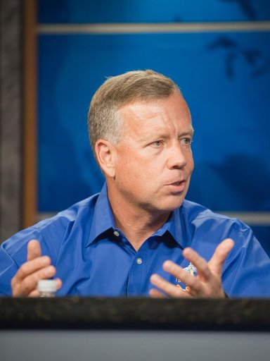 STS-133 crew press conference