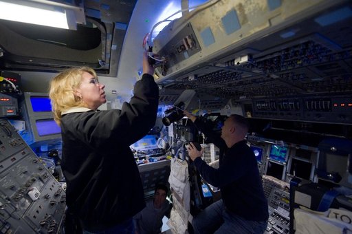 STS-335 crew during Orbit Skill training