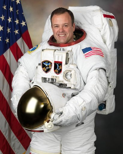 Astronaut Ron Garan Official Individual EMU suit photo