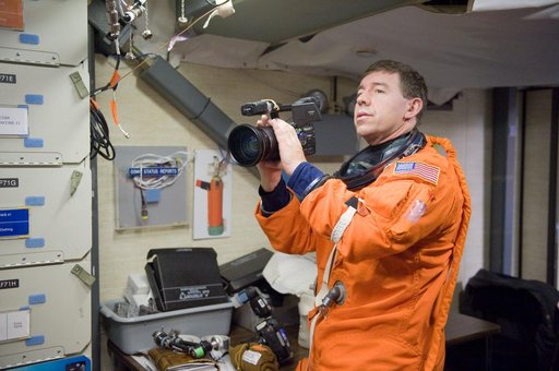 STS-133 crew training with replacement astronaut Steve Bowen